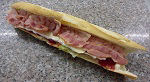 French Baguette with Brie, Bacon & Cranberry filling