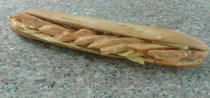 French Baguette with Sweet Chilli Chicken filling