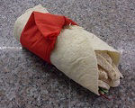 Wrap with Chicken filling